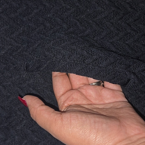 Maeve Colorblock Knit Sweater Dress Cream/Tan/Blue Size 14 - Picture 8 of 14